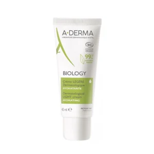 A-Derma BIOLOGY Crème Légère Dermatologique Hydratante